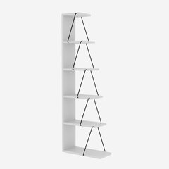 Riiul Kalune Design Bookshelf 854, valge/must hind ja info | Riiulid | kaup24.ee