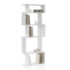 Напольный стеллаж Kalune Design Bookshelf 598, 60 см, белый цена и информация | полка | kaup24.ee