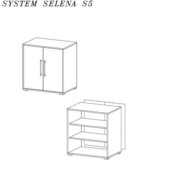 Kummut Selena S5 hind ja info | Kummutid | kaup24.ee