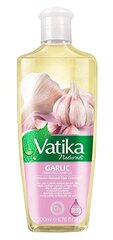 Juukseõli küüslauguekstraktiga Dabur Vatika, 200 ml цена и информация | Маски, масла, сыворотки | kaup24.ee