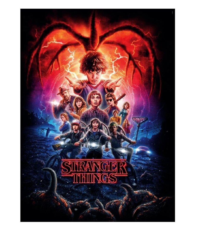 Netflixi sarja „Stranger Things“ Clementoni pusle 39543, 1000 tk. цена и информация | Pusled | kaup24.ee