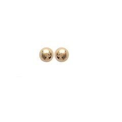 750° kullaga kaetud kõrvarõngad, 5 mm, toodetud Prantsusmaal hind ja info | Kõrvarõngad | kaup24.ee