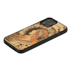 MAN&WOOD, iPhone 12/12 Pro, коричневый цена и информация | Чехлы для телефонов | kaup24.ee