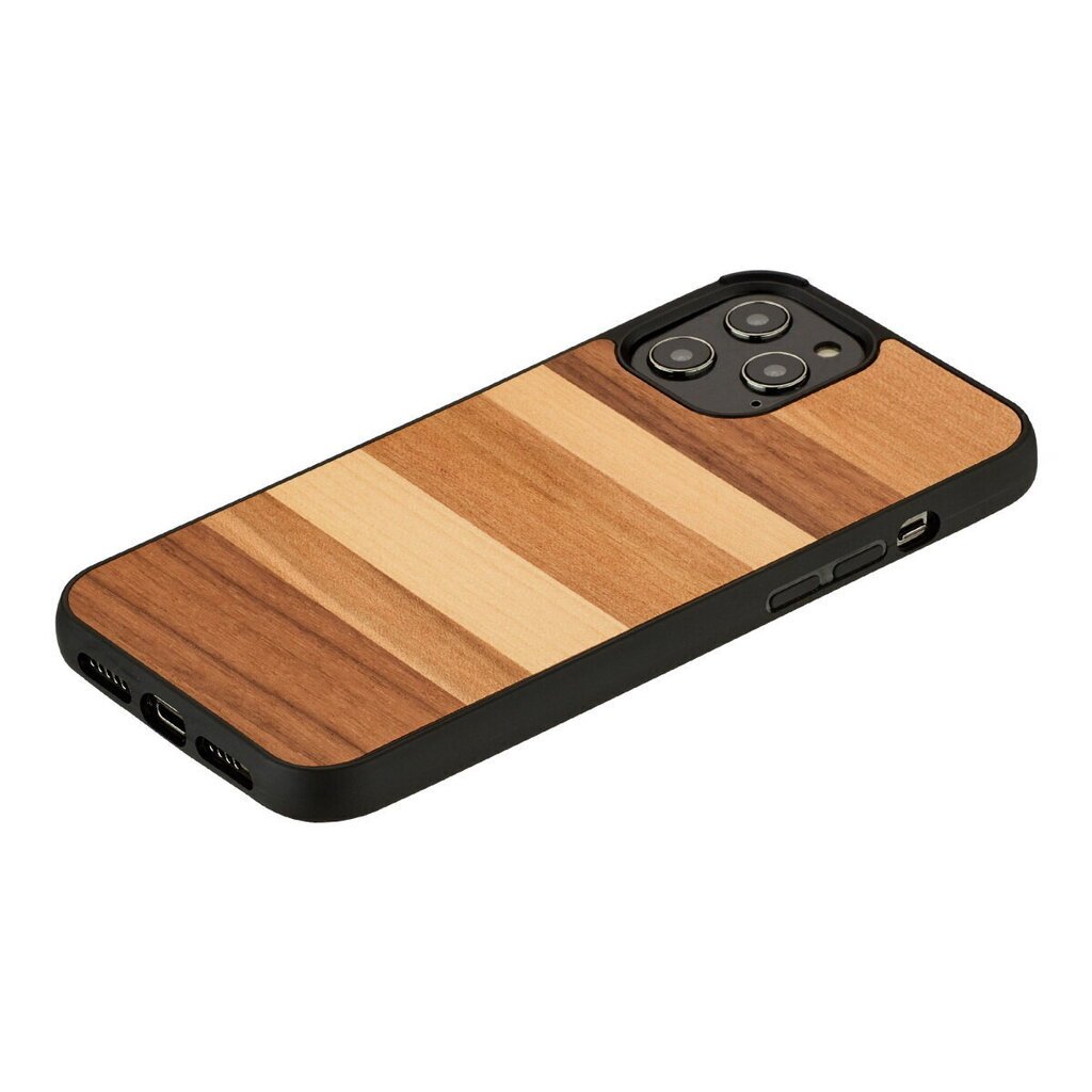 Telefoniümbris MAN&WOOD, iPhone 12 Pro Max, pruun цена и информация | Telefoni kaaned, ümbrised | kaup24.ee