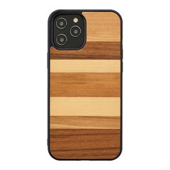 MAN&WOOD, iPhone 12 Pro Max, коричневый цена и информация | Чехлы для телефонов | kaup24.ee