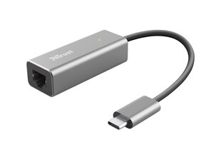 Адаптер Trust Dalyx USB-C/RJ45, 10 см цена и информация | Адаптеры и USB-hub | kaup24.ee