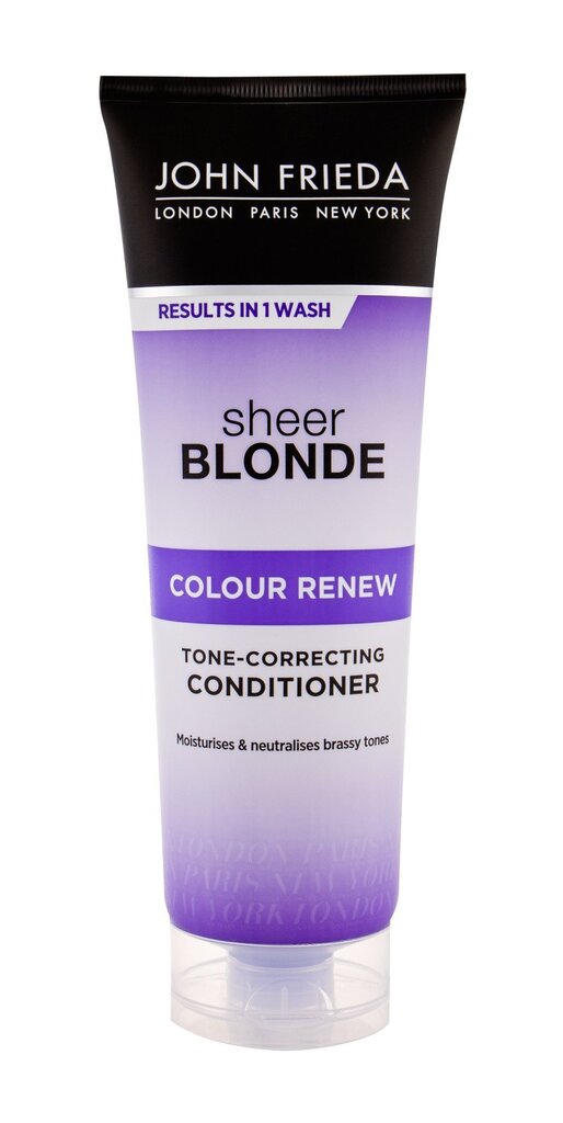 Tooniv juuksepalsam John Frieda Sheer Blonde Colour Renew 250 ml hind ja info | Juuksepalsamid | kaup24.ee