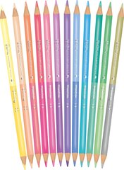 Värvipliiatsid Colorino Pastel, 12 tk./24 värvi hind ja info | Kunstitarbed, voolimise tarvikud | kaup24.ee
