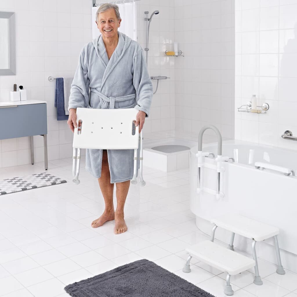 Kokkupandav vannitoapink Ridder 110 kg, valge, A0050301 hind ja info | Vannitoa sisustuselemendid ja aksessuaarid | kaup24.ee
