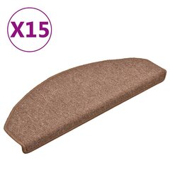 vidaXL trepivaibad 15 tk, pruun, 65 x 24 x 4 cm цена и информация | Ковры | kaup24.ee