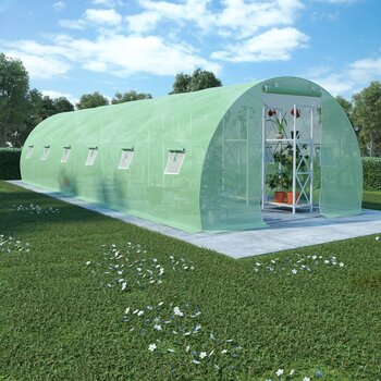 vidaXL kasvuhoone 27 m² 900 x 300 x 200 cm hind ja info | Kasvuhooned | kaup24.ee