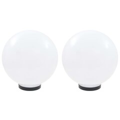 vidaXL LED-lambid, 2 tk, kera, 30 cm, PMMA hind ja info | Aia- ja õuevalgustid | kaup24.ee