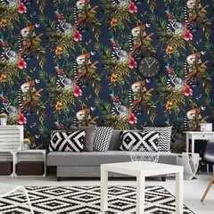 DUTCH WALLCOVERINGS tapeet, leemur, tumesinine цена и информация | Обои | kaup24.ee