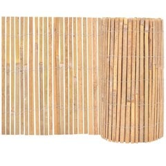 vidaXL bambusaed, 1000 x 50 cm цена и информация | Заборы и принадлежности к ним | kaup24.ee