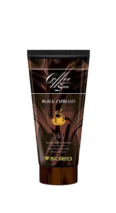 Tugeva isepruunistava toimega solaariumikreem Black Espresso 150ml цена и информация | Solaariumikreemid | kaup24.ee