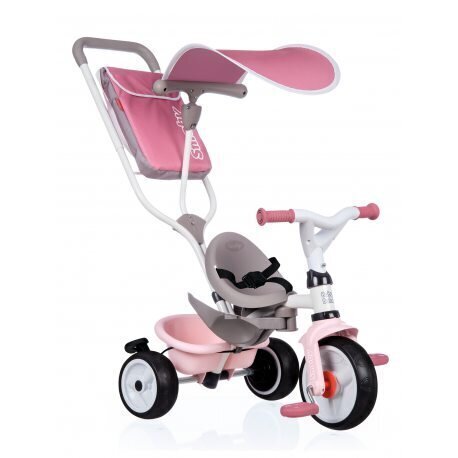 Lükatav kolmerattaline Smoby Baby Balade Plus, roosa hind ja info | Kolmerattalised jalgrattad | kaup24.ee