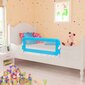 vidaXL voodiäär väikelapse voodile, 2 tk, 102 x 42 cm, sinine цена и информация | Laste ohutustarvikud | kaup24.ee
