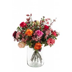 Emerald kunstlillede kimp "Flame Roses" цена и информация | Искусственные цветы | kaup24.ee