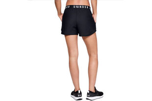 Спортивные шорты для женщин Under Armour Play Up Short 3.0 1344552-001, черные цена и информация | Спортивная одежда для женщин | kaup24.ee