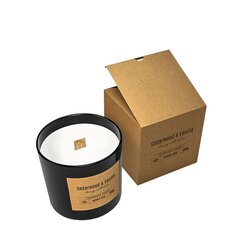 Ароматическая свеча Cedarwood & Vanilla 300 гр. цена и информация | Подсвечники, свечи | kaup24.ee