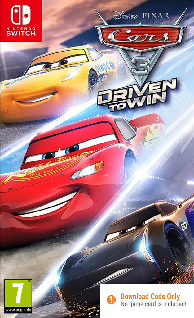 Nintendo Switch mäng Disney Pixar Cars 3: Driven to Win - Digital Download hind ja info | Arvutimängud, konsoolimängud | kaup24.ee