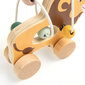 Tõmmatav puidust mänguasi Lõvi Smiki, Zookabee hind ja info | Imikute mänguasjad | kaup24.ee