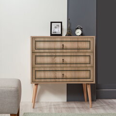 Kummut Kalune Design Dresser 3435, tamme värvi hind ja info | Kummutid | kaup24.ee