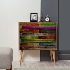 Комод Kalune Design Dresser 3405, цвета дуба/разноцветный цена и информация | Комоды | kaup24.ee