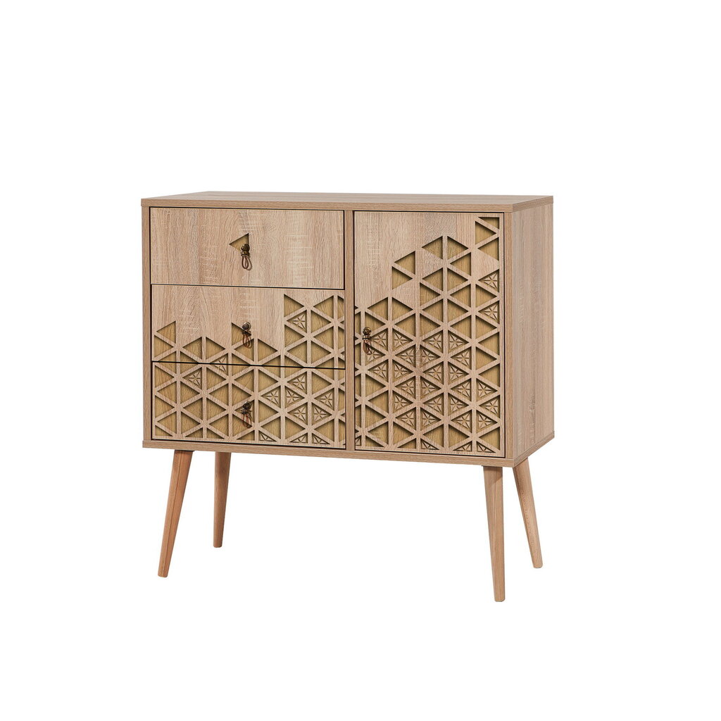 Kummut Kalune Design Dresser 3440, tamme värvi hind ja info | Kummutid | kaup24.ee