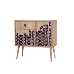 Комод Kalune Design Dresser 3443, цвета дуба/фиолетовый цена и информация | Комоды | kaup24.ee