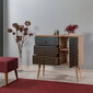 Kummut Kalune Design Dresser 3446, tamme värv/sinine hind ja info | Kummutid | kaup24.ee