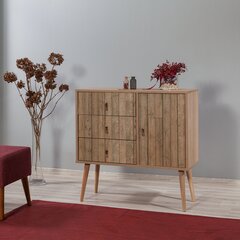 Kummut Kalune Design Dresser 3432, tamme värv/pruun цена и информация | Комоды | kaup24.ee