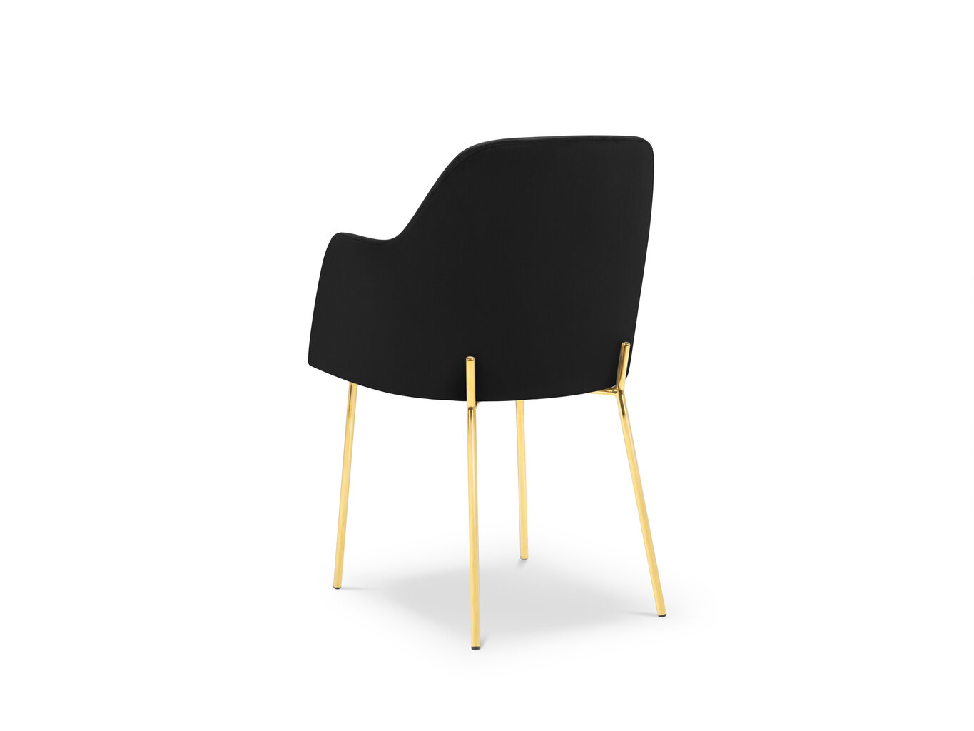 Tool Cosmopolitan Design Padova, must/kuldne värv hind ja info | Söögilaua toolid, köögitoolid | kaup24.ee