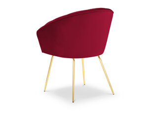 Tool Milo Casa Elisa, punane/kuldne värv hind ja info | Söögilaua toolid, köögitoolid | kaup24.ee