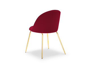 Tool Milo Casa Livia, punane/kuldne värv hind ja info | Söögilaua toolid, köögitoolid | kaup24.ee