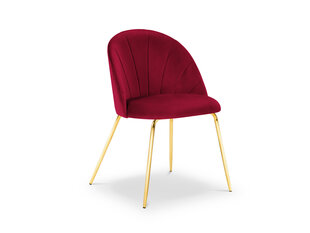 Tool Milo Casa Livia, punane/kuldne värv hind ja info | Söögilaua toolid, köögitoolid | kaup24.ee