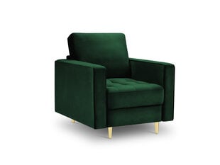 Кресло Milo Casa Santo, темно-серое/золотистое цена и информация | Кресла в гостиную | kaup24.ee
