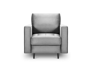 Кресло Milo Casa Santo, светло-серое/черное цена и информация | Кресла в гостиную | kaup24.ee
