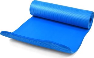 Võimlemismatt Profit Fitness Pro NBR, 180x60x1,5 cm, sinine hind ja info | Joogamatid | kaup24.ee