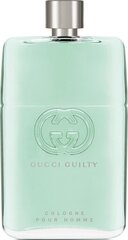 Tualettvesi Gucci Guilty Cologne Pour Homme EDT meestele 150 ml hind ja info | Meeste parfüümid | kaup24.ee