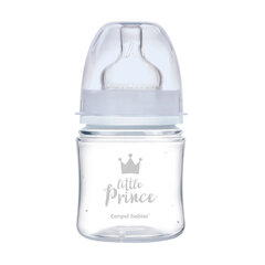 Бутылочка с широким горлышком Canpol babies, Anti-colic PP Easy Start Royal Baby, 120 мл, 35/233, blue цена и информация | Бутылочки и аксессуары | kaup24.ee