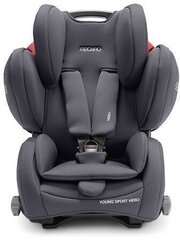 Turvatool Recaro Young Sport HERO, 9-36 kg, Simply Grey hind ja info | Turvatoolid | kaup24.ee