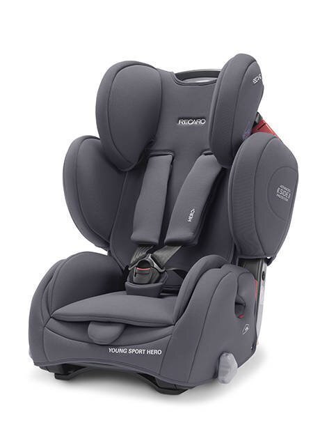 Turvatool Recaro Young Sport HERO, 9-36 kg, Simply Grey цена и информация | Turvatoolid | kaup24.ee