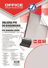 Обложки для переплета PVC, 0,2 мм, матовые цена и информация | Канцелярские товары | kaup24.ee