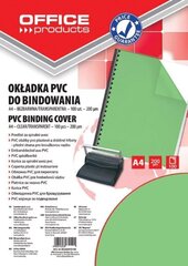 PVC köitekaaned, 0,2 mm, rohekad цена и информация | Канцелярские товары | kaup24.ee