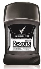 Rexona Men Invisible Black + White antiperspirant meestele 50 ml цена и информация | Дезодоранты | kaup24.ee