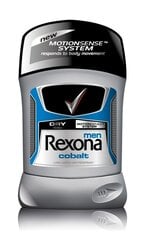 Meeste pulkdeodorant Rexona Cobalt, 50 ml hind ja info | Rexona Kosmeetika, parfüümid | kaup24.ee