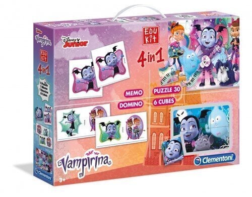 Hariduskomplekt Disney Junior Vampire 4in1 hind ja info | Lauamängud ja mõistatused | kaup24.ee