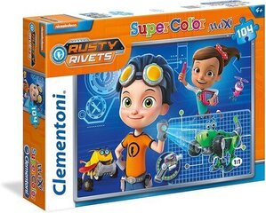 Puzzle Nickelodeon Rusty Rivets maxi, 104 tk hind ja info | Pusled | kaup24.ee