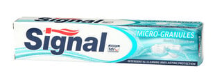  Зубная паста Signal Micro-Granules, 75 мл цена и информация | Для ухода за зубами | kaup24.ee
